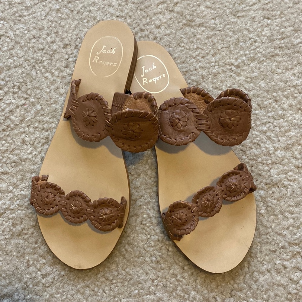 Jack Rogers Lauren Sandals size 8
